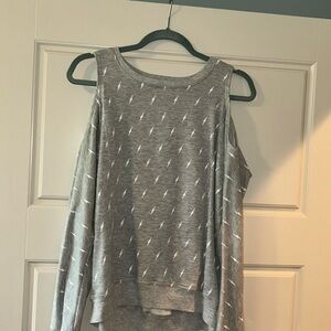 No Comment Off Shoulder Top